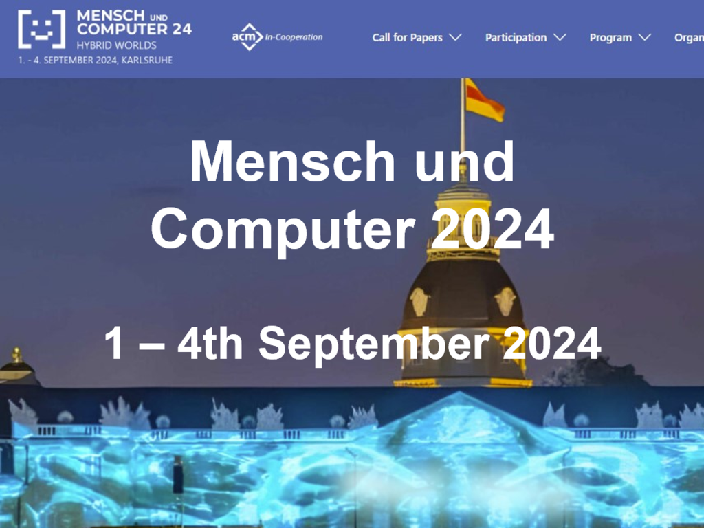 MuC 2024 and UIG Symposium 2024 programs now online! 